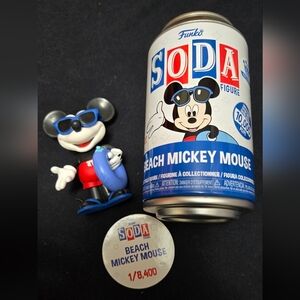 Funko Soda Disney Beach Mickey Mouse